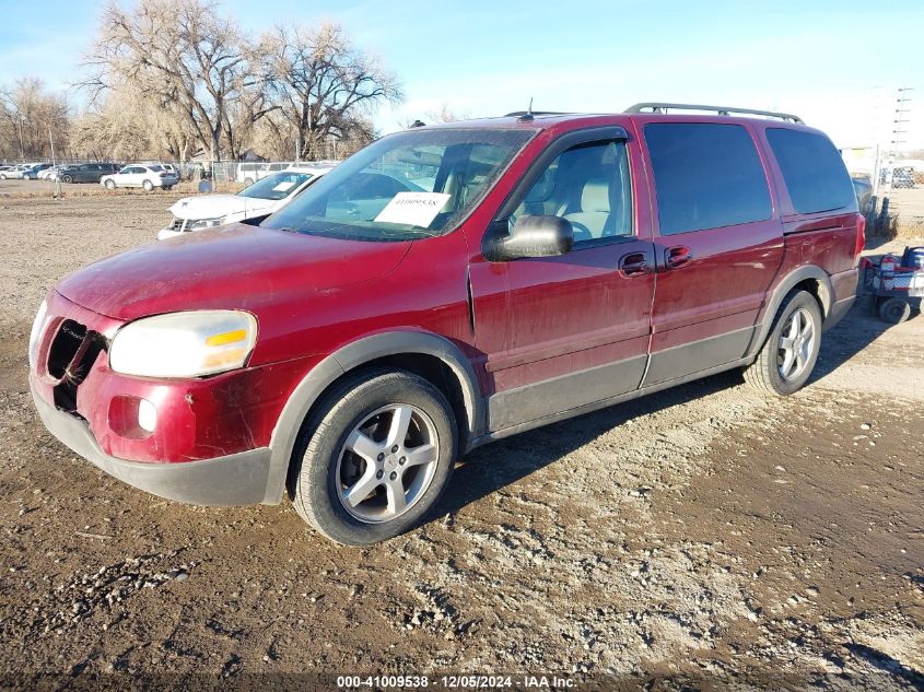 2005 Pontiac Montana Sv6 Fwd VIN: 1GMDV33L95D188443 Lot: 41009538