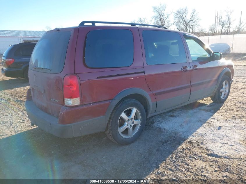 2005 Pontiac Montana Sv6 Fwd VIN: 1GMDV33L95D188443 Lot: 41009538