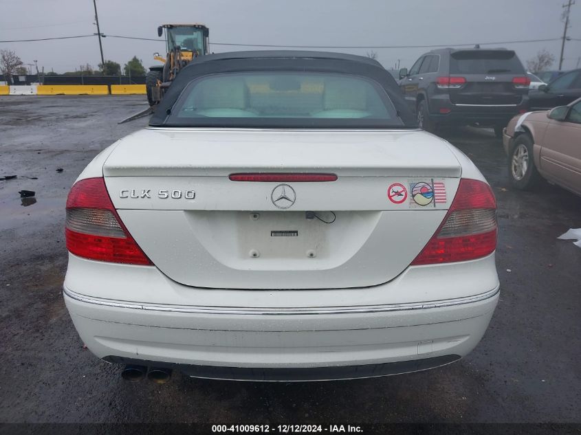 2006 Mercedes-Benz Clk 500 VIN: WDBTK75G36T066621 Lot: 41009612