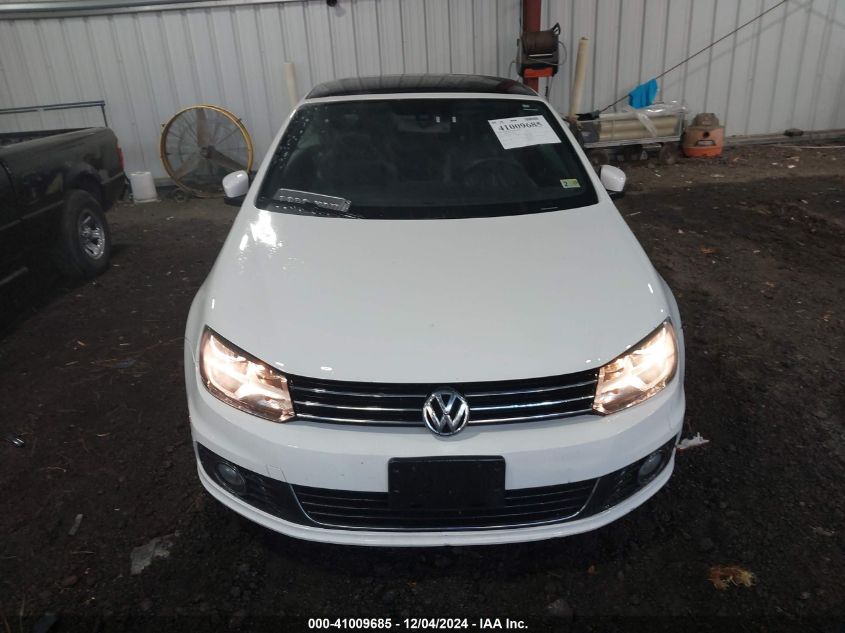 2012 Volkswagen Eos Lux VIN: WVWFW7AH5CV007720 Lot: 41009685