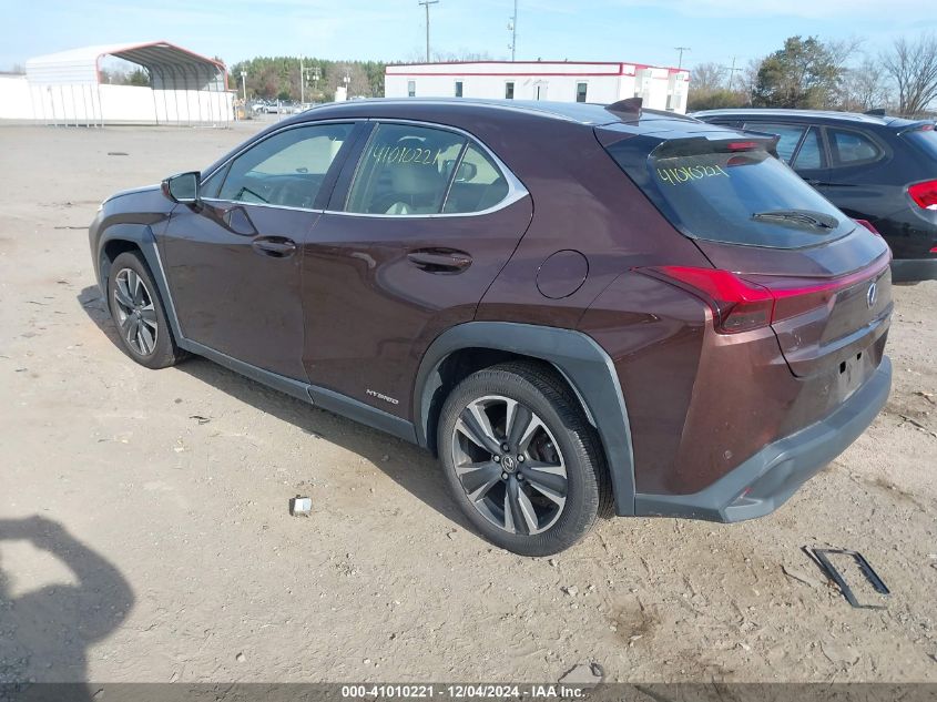 2020 Lexus Ux 250H VIN: JTHP9JBH0L2025209 Lot: 41010221