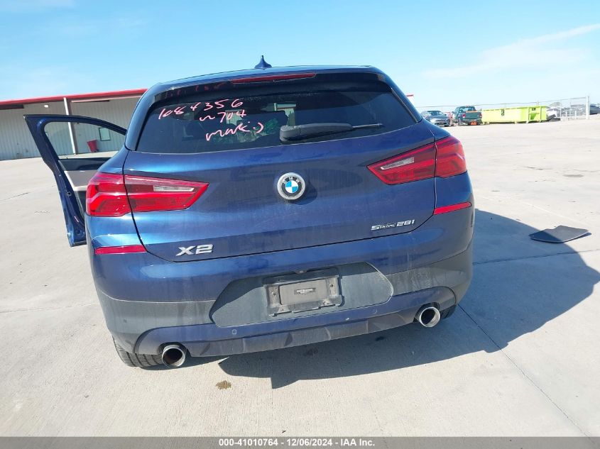 2020 BMW X2 Sdrive28I VIN: WBXYH9C07L5P23916 Lot: 41010764