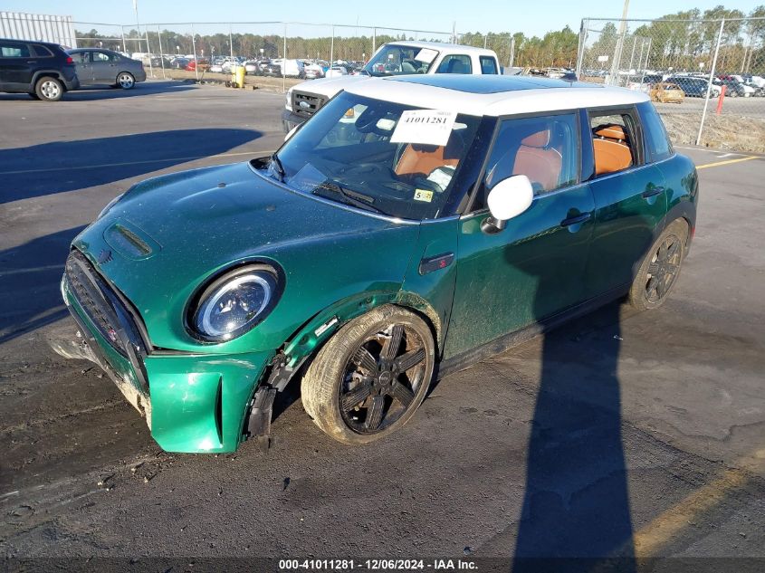 2022 Mini Hardtop Cooper S VIN: WMW53DK0XN2S45849 Lot: 41011281