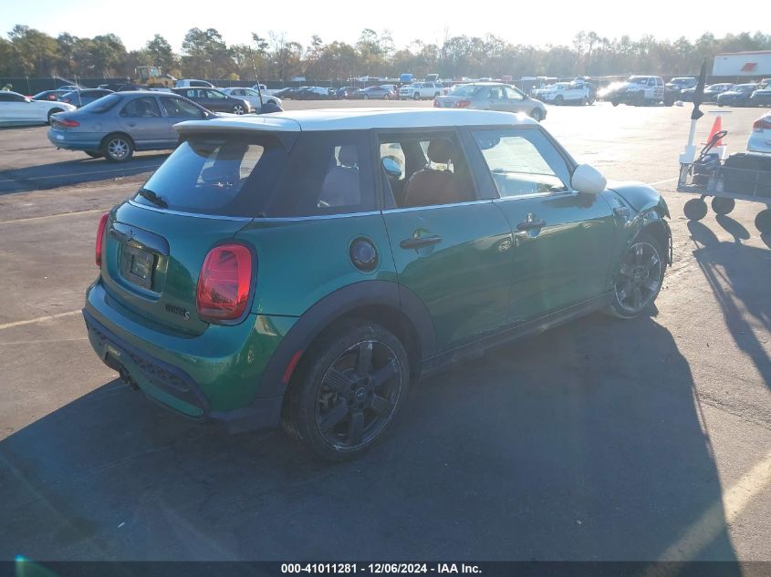 2022 Mini Hardtop Cooper S VIN: WMW53DK0XN2S45849 Lot: 41011281