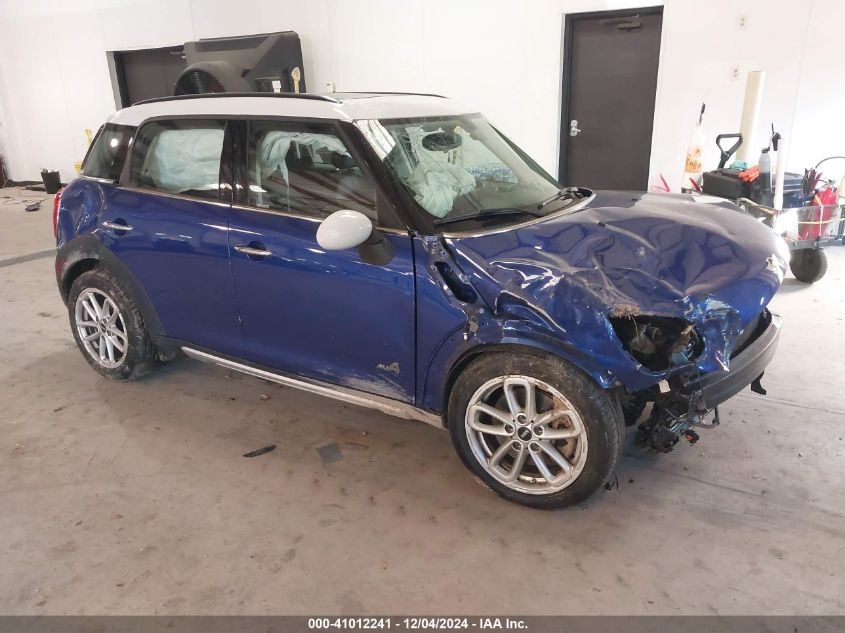 2015 Mini Countryman Cooper S VIN: WMWZC5C58FWP45505 Lot: 41012241