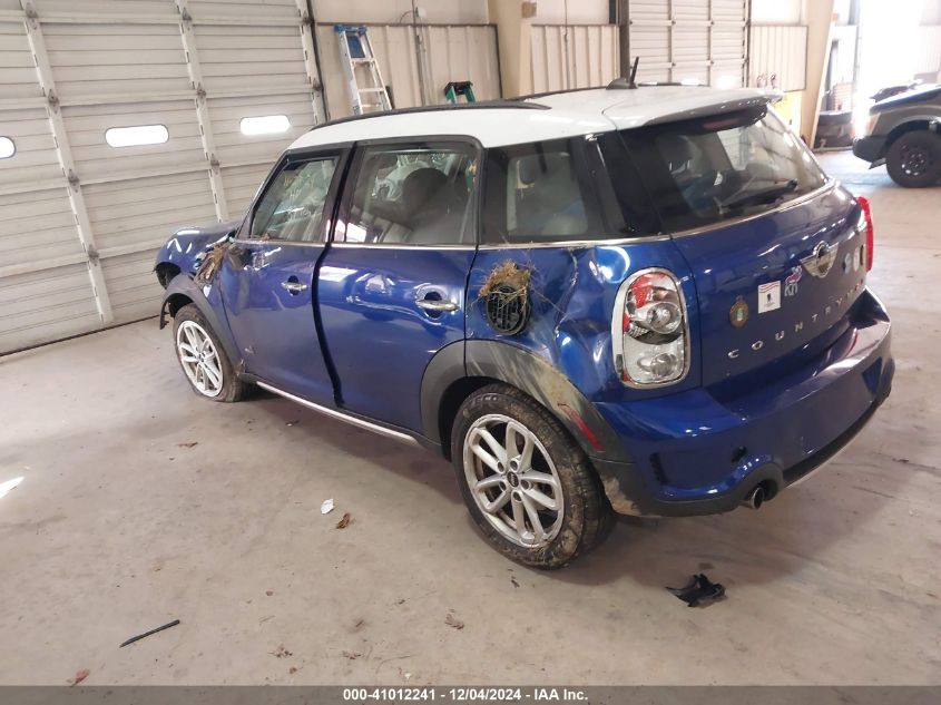 2015 Mini Countryman Cooper S VIN: WMWZC5C58FWP45505 Lot: 41012241