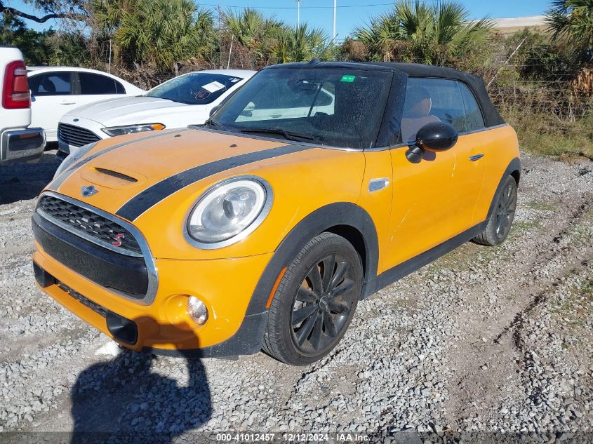 2018 Mini Convertible Cooper S VIN: WMWWG9C56J3E38992 Lot: 41012457