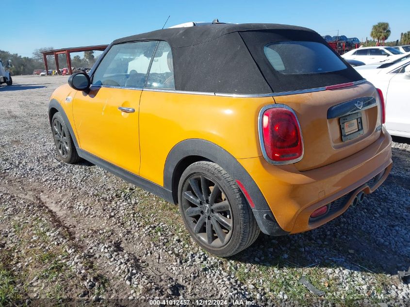 2018 Mini Convertible Cooper S VIN: WMWWG9C56J3E38992 Lot: 41012457