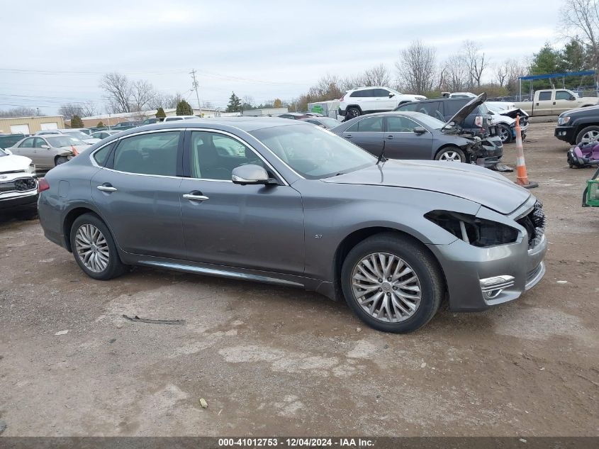 2016 Infiniti Q70L 3.7X VIN: JN1BY1PR1GM720540 Lot: 41012753