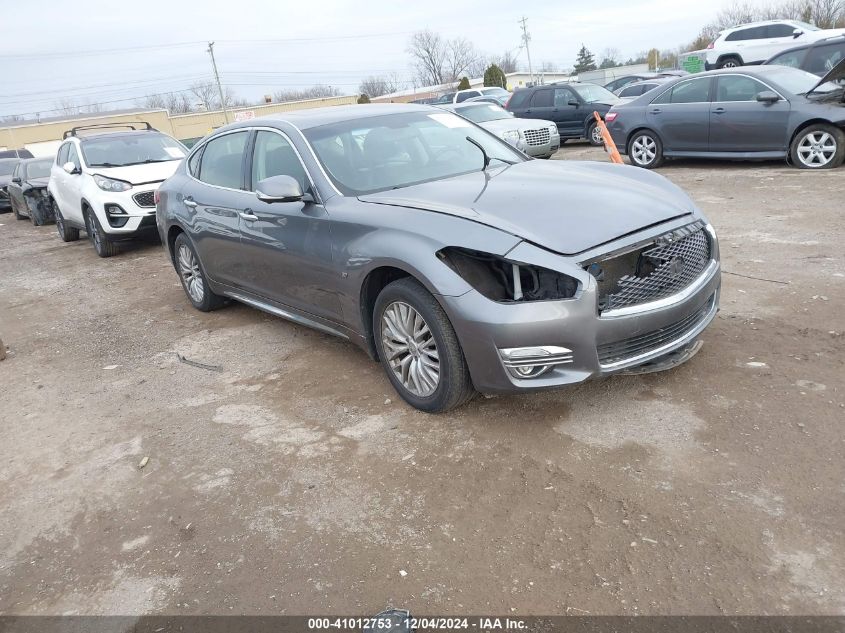 2016 Infiniti Q70L 3.7X VIN: JN1BY1PR1GM720540 Lot: 41012753