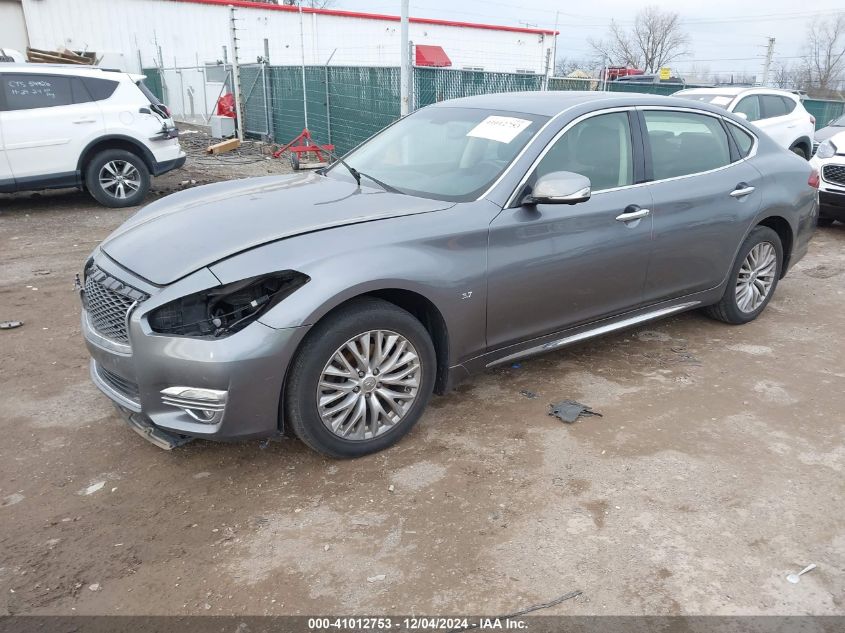 2016 Infiniti Q70L 3.7X VIN: JN1BY1PR1GM720540 Lot: 41012753