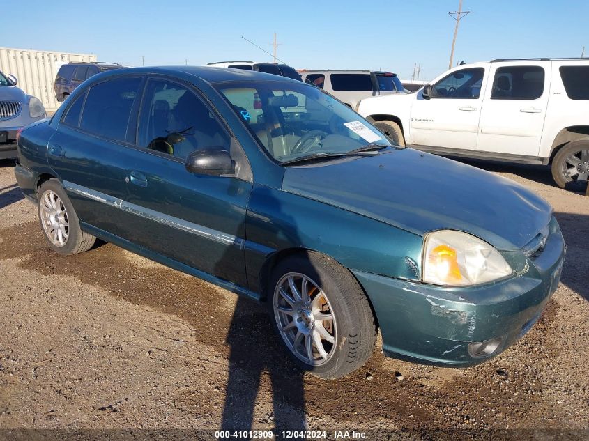 2003 Kia Rio VIN: KNADC125136220933 Lot: 41012909