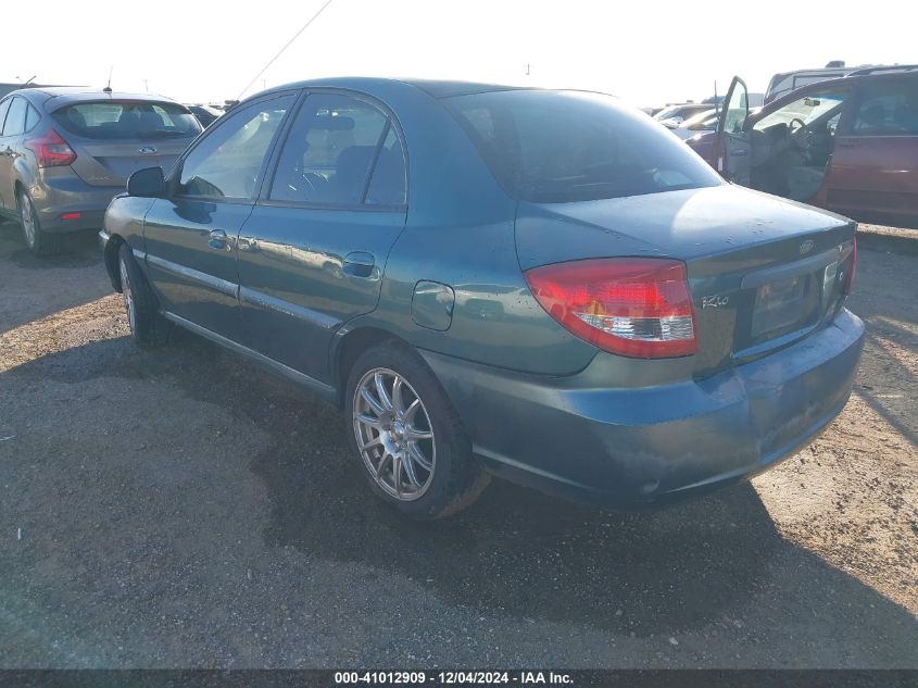 2003 Kia Rio VIN: KNADC125136220933 Lot: 41012909