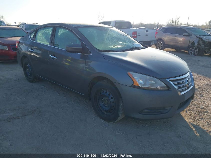 2015 Nissan Sentra Fe+ S/S/Sl/Sr/Sv VIN: 3N1AB7AP1FL655138 Lot: 41013001