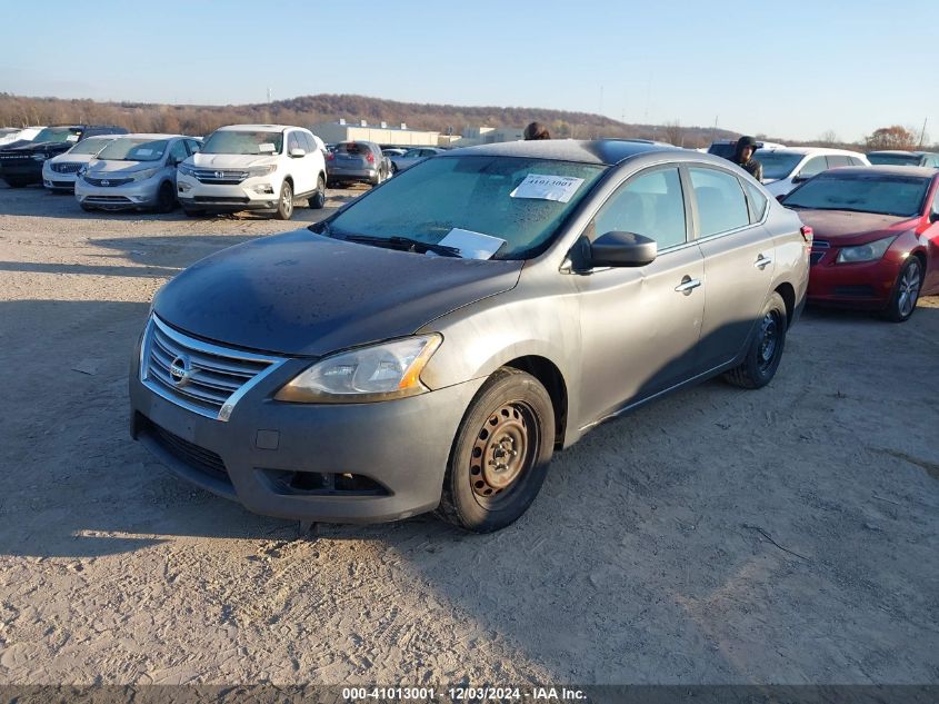 2015 Nissan Sentra Fe+ S/S/Sl/Sr/Sv VIN: 3N1AB7AP1FL655138 Lot: 41013001