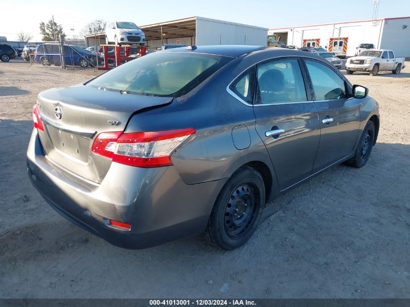 2015 Nissan Sentra Fe+ S/S/Sl/Sr/Sv VIN: 3N1AB7AP1FL655138 Lot: 41013001