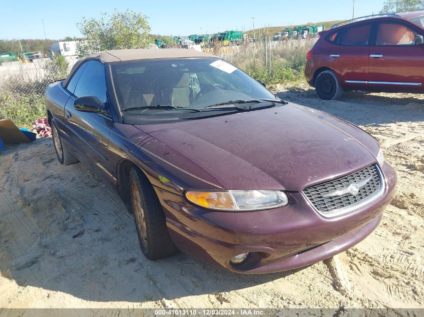 1999 Chrysler Sebring Jxi VIN: 3C3EL55H6XT516518 Lot: 41013110