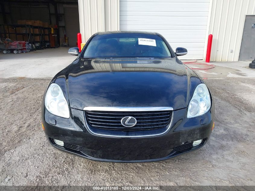 2002 Lexus Sc 430 VIN: JTHFN48Y320030768 Lot: 41013185