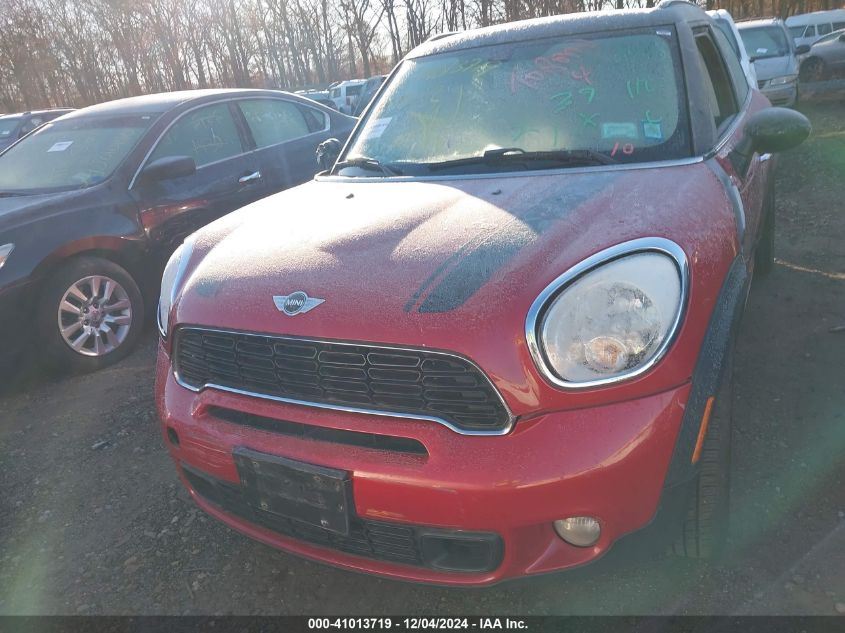 2013 Mini Countryman Cooper S VIN: WMWZC5C51DWM15590 Lot: 41013719