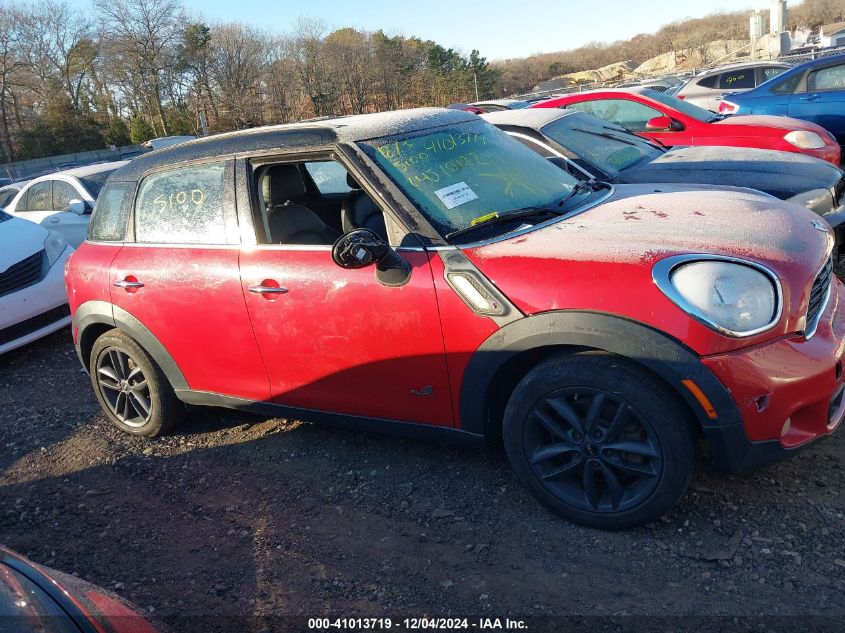 2013 Mini Countryman Cooper S VIN: WMWZC5C51DWM15590 Lot: 41013719