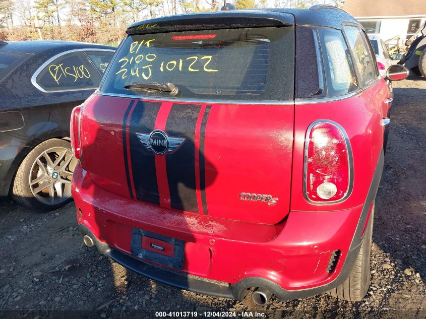 2013 Mini Countryman Cooper S VIN: WMWZC5C51DWM15590 Lot: 41013719