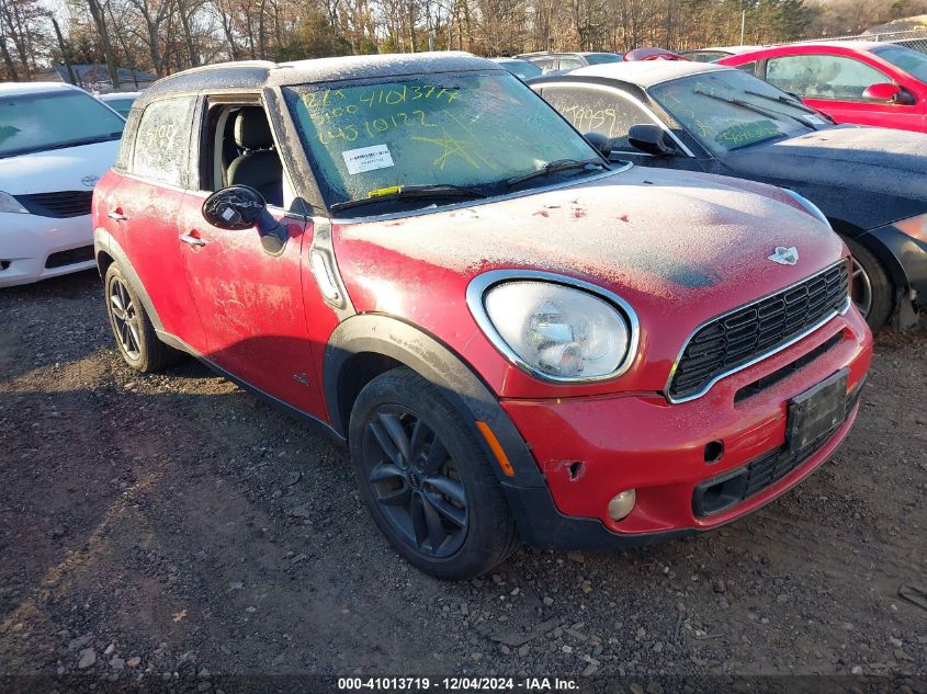 2013 Mini Countryman Cooper S VIN: WMWZC5C51DWM15590 Lot: 41013719