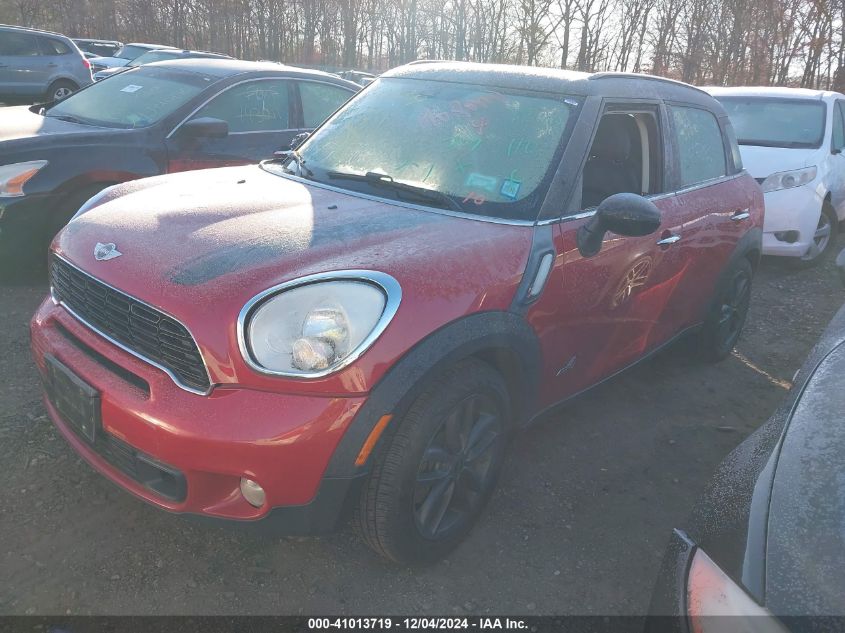 2013 Mini Countryman Cooper S VIN: WMWZC5C51DWM15590 Lot: 41013719