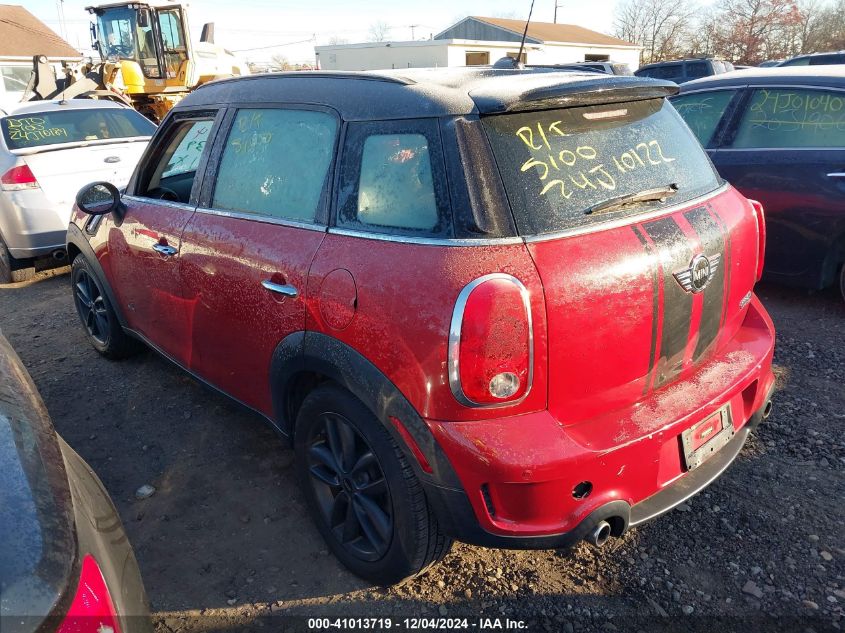 2013 Mini Countryman Cooper S VIN: WMWZC5C51DWM15590 Lot: 41013719