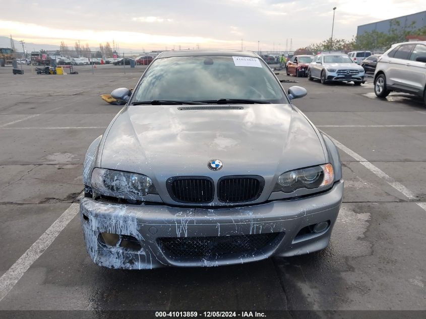 2004 BMW M3 VIN: WBSBL93474PN58002 Lot: 41013859