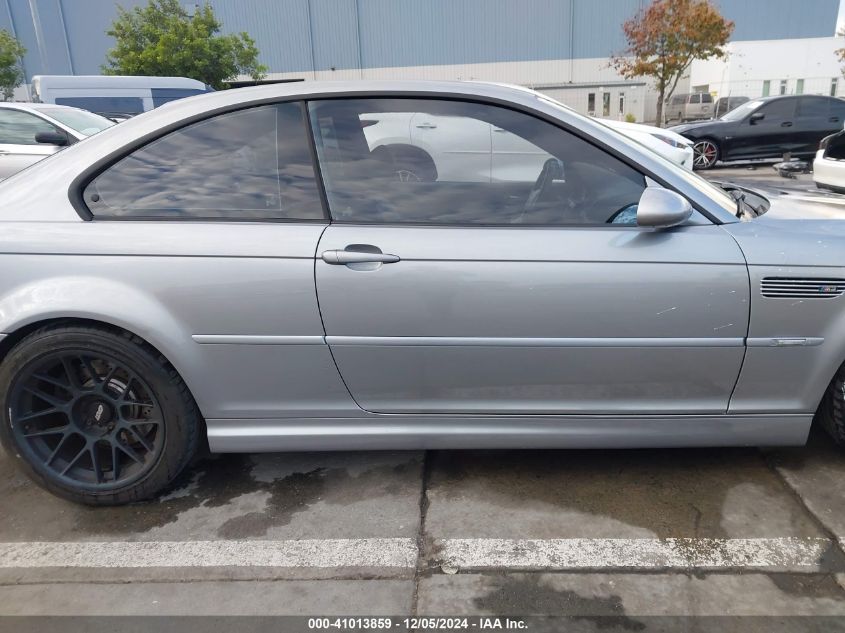 2004 BMW M3 VIN: WBSBL93474PN58002 Lot: 41013859