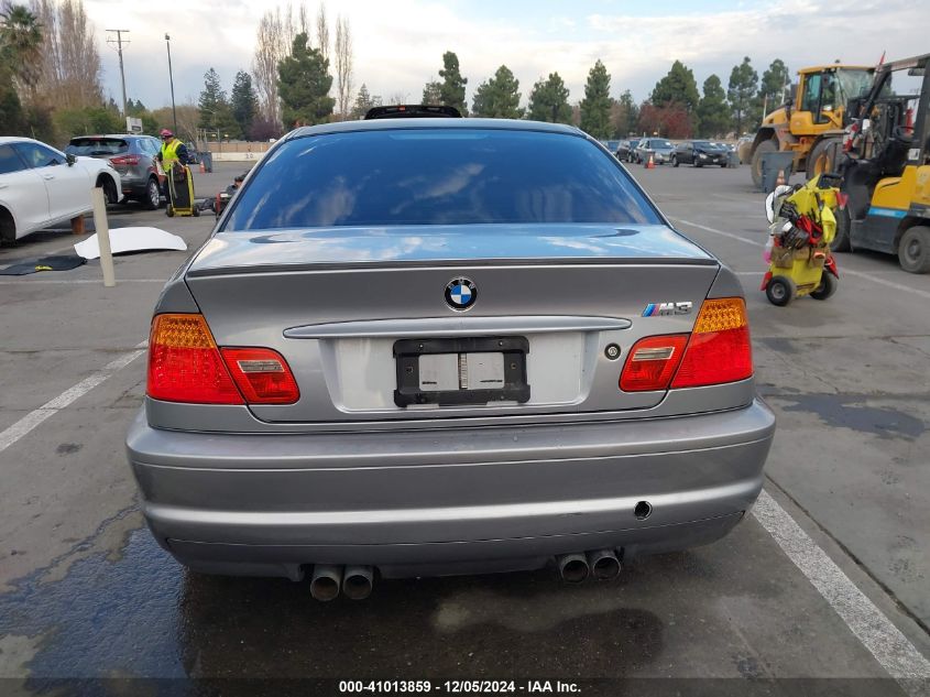 2004 BMW M3 VIN: WBSBL93474PN58002 Lot: 41013859