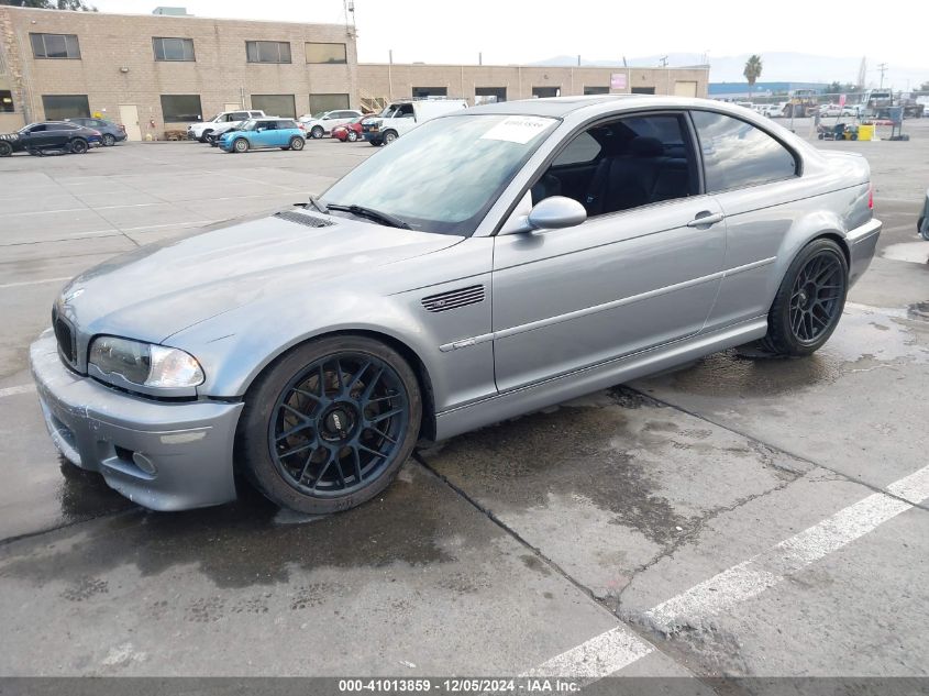 2004 BMW M3 VIN: WBSBL93474PN58002 Lot: 41013859