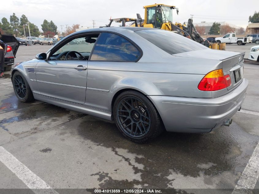 2004 BMW M3 VIN: WBSBL93474PN58002 Lot: 41013859