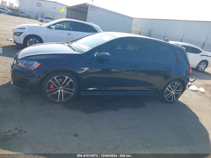 2017 Volkswagen Golf Gti Autobahn 4-Door/S 4-Door/Se 4-Door/Sport 4-Door VIN: 3VW447AU5HM044176 Lot: 41013873