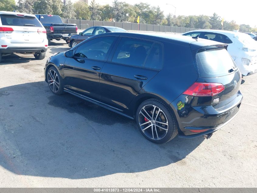 2017 Volkswagen Golf Gti Autobahn 4-Door/S 4-Door/Se 4-Door/Sport 4-Door VIN: 3VW447AU5HM044176 Lot: 41013873