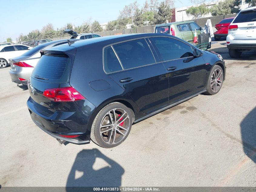 2017 Volkswagen Golf Gti Autobahn 4-Door/S 4-Door/Se 4-Door/Sport 4-Door VIN: 3VW447AU5HM044176 Lot: 41013873