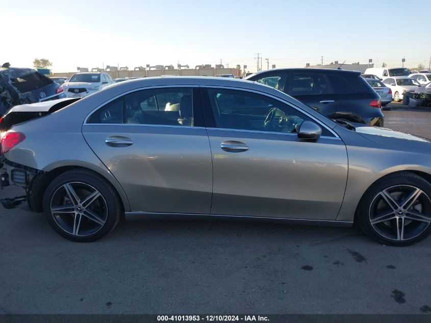 2019 Mercedes-Benz A 220 VIN: WDD3G4EB5KW034192 Lot: 41013953