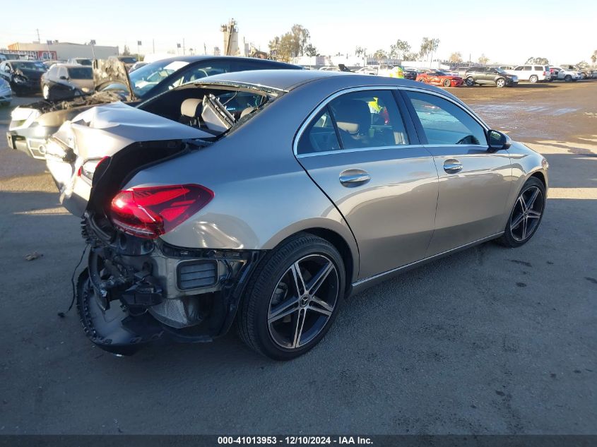 2019 Mercedes-Benz A 220 VIN: WDD3G4EB5KW034192 Lot: 41013953