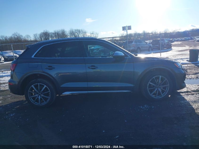 2022 Audi Sq5 Premium Plus Tfsi Quattro Tiptronic VIN: WA1B4AFY5N2105199 Lot: 41015071