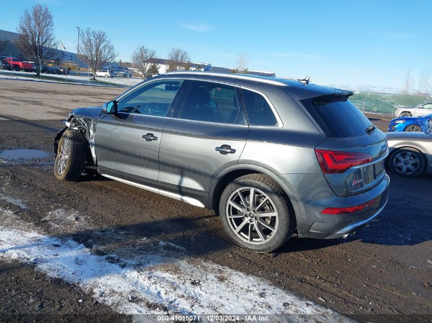 2022 Audi Sq5 Premium Plus Tfsi Quattro Tiptronic VIN: WA1B4AFY5N2105199 Lot: 41015071