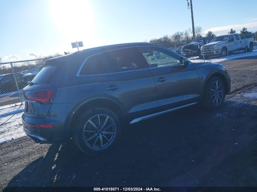 2022 Audi Sq5 Premium Plus Tfsi Quattro Tiptronic VIN: WA1B4AFY5N2105199 Lot: 41015071