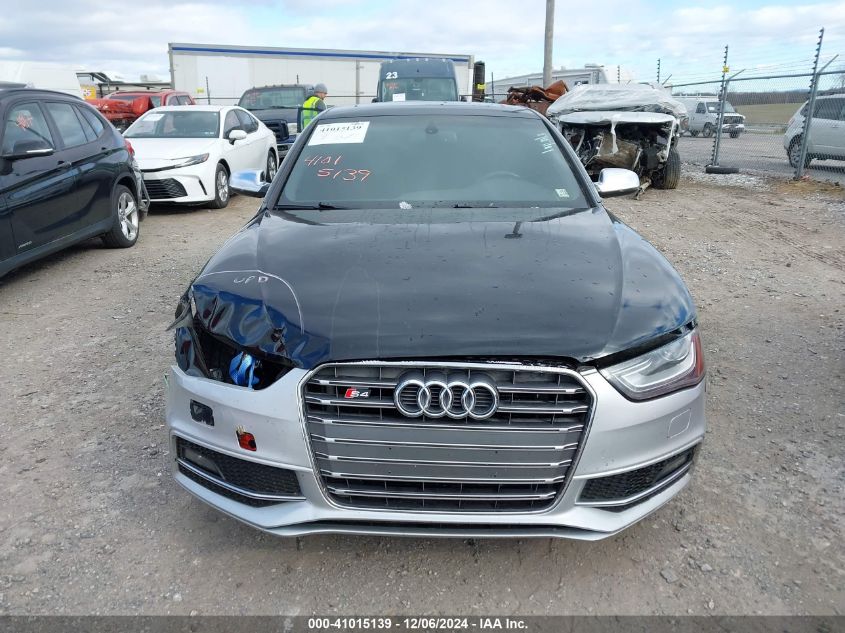 2013 Audi S4 3.0T Premium Plus VIN: WAUKGAFLXDA068864 Lot: 41015139