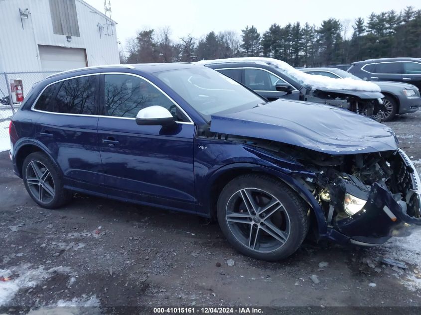 2018 Audi Sq5 3.0T Premium Plus VIN: WA1A4AFY2J2085029 Lot: 41015161