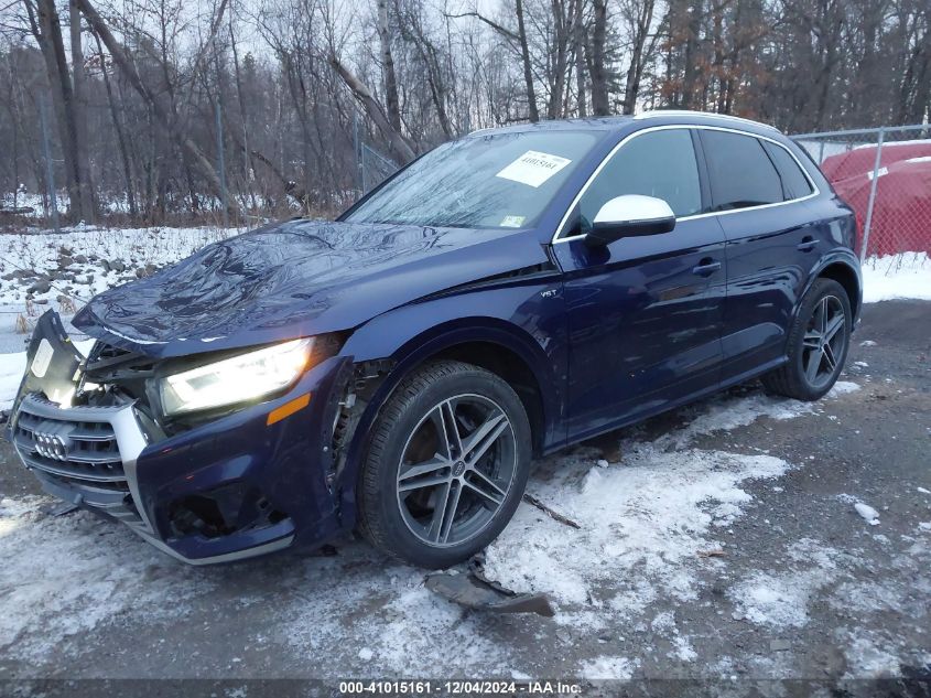 2018 Audi Sq5 3.0T Premium Plus VIN: WA1A4AFY2J2085029 Lot: 41015161