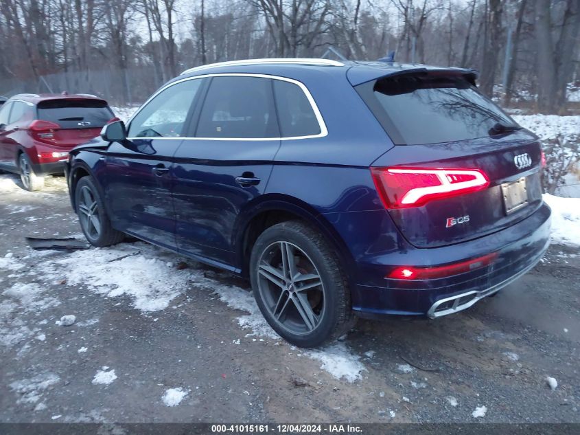 2018 Audi Sq5 3.0T Premium Plus VIN: WA1A4AFY2J2085029 Lot: 41015161