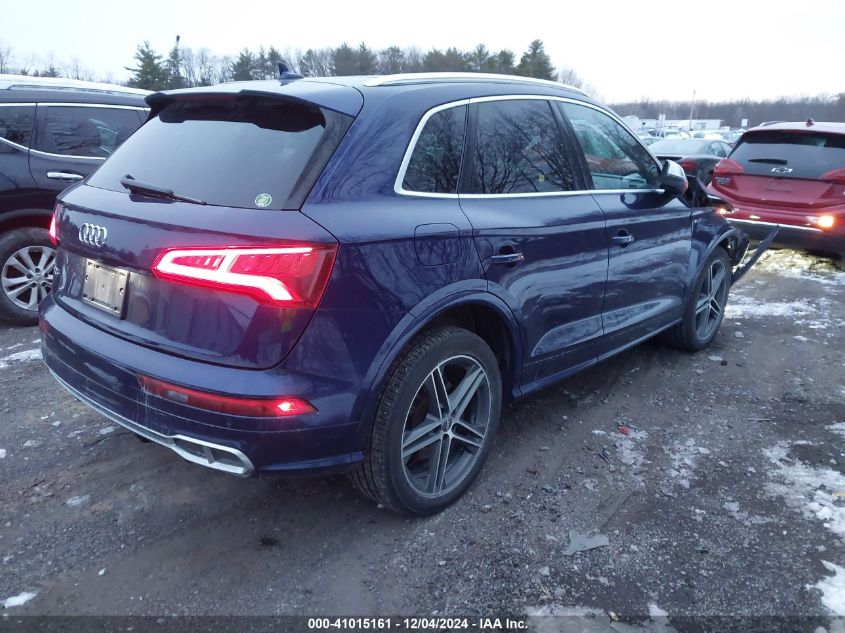 2018 Audi Sq5 3.0T Premium Plus VIN: WA1A4AFY2J2085029 Lot: 41015161