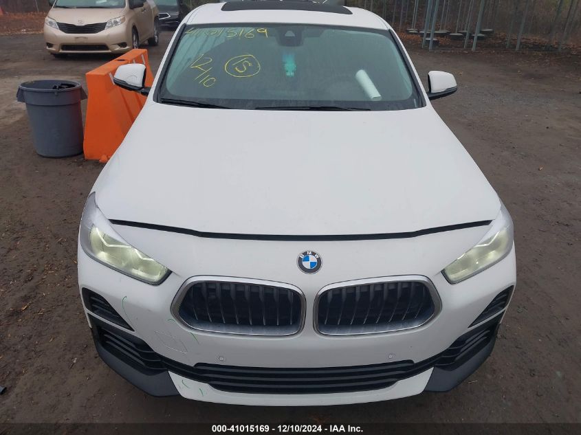 2022 BMW X2 Sdrive28I VIN: WBXYH9C04N5U25732 Lot: 41015169