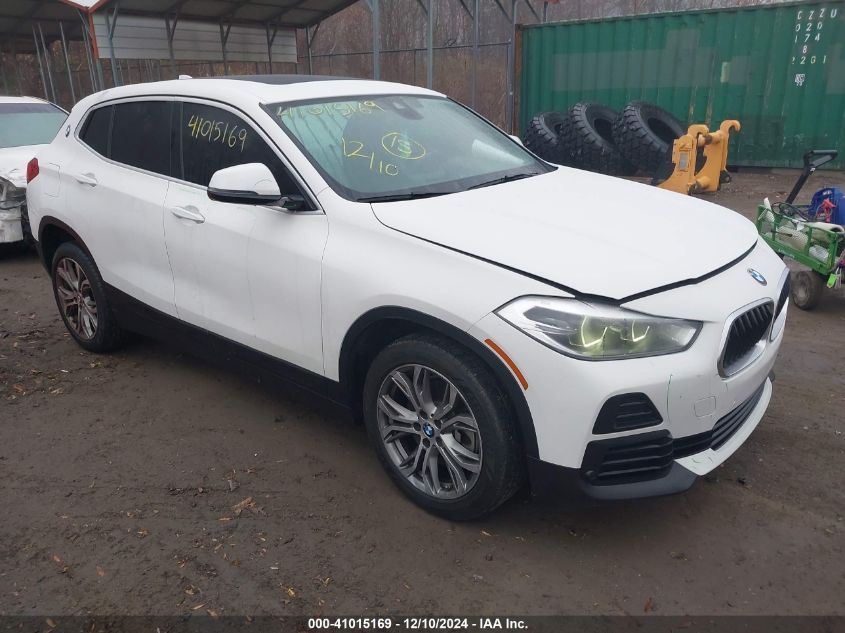 2022 BMW X2 Sdrive28I VIN: WBXYH9C04N5U25732 Lot: 41015169