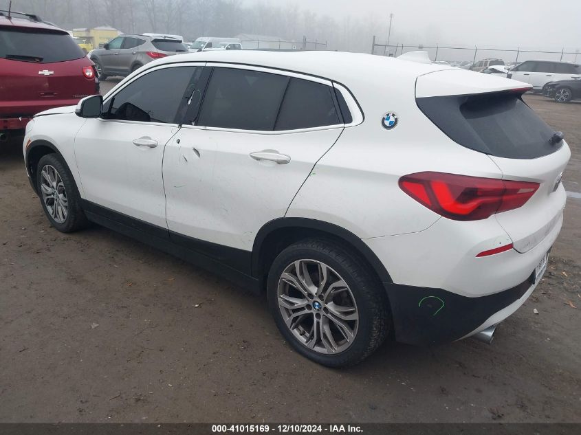 2022 BMW X2 Sdrive28I VIN: WBXYH9C04N5U25732 Lot: 41015169