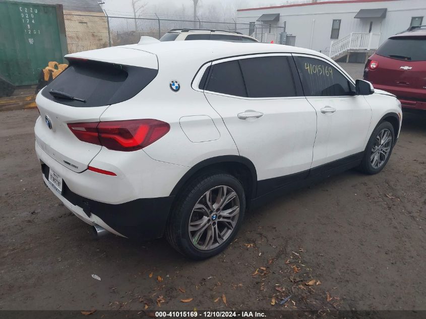 2022 BMW X2 Sdrive28I VIN: WBXYH9C04N5U25732 Lot: 41015169